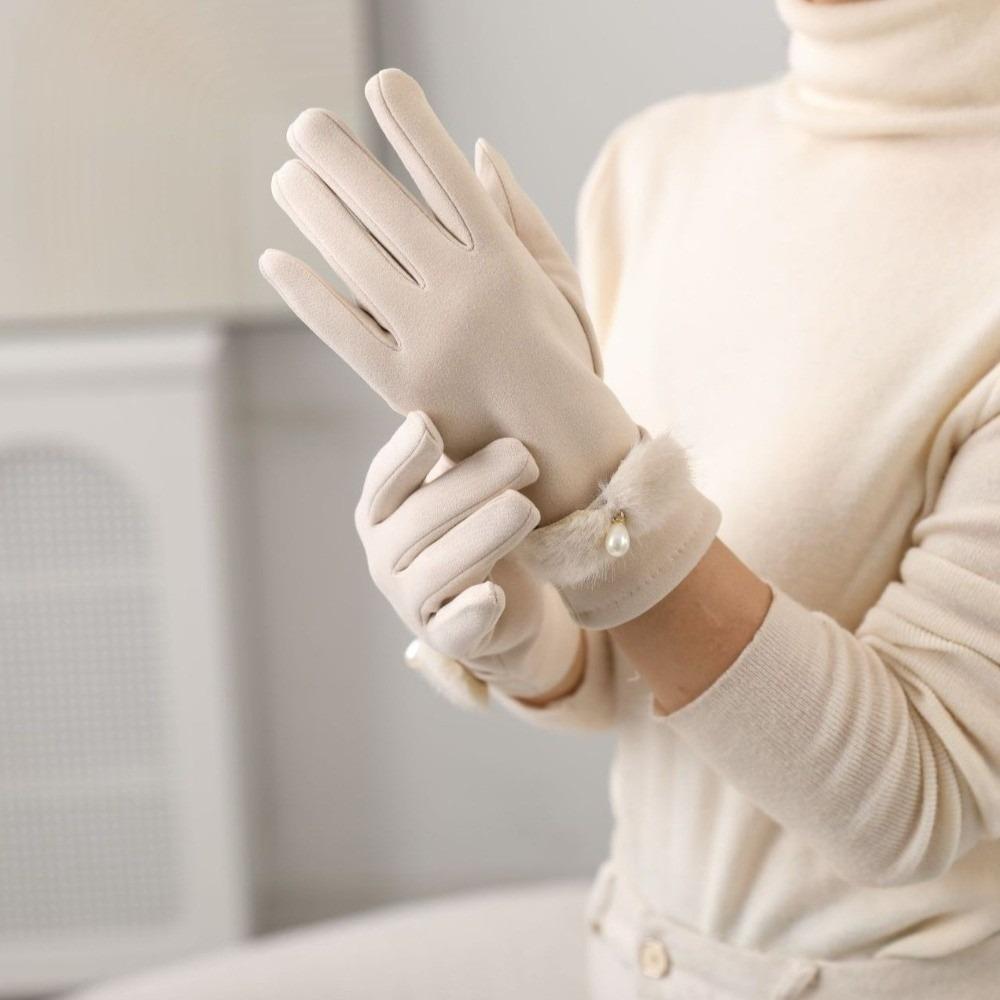 Full Finger Touch Screen Gloves Warm Driving Mittens New Winter Gloves  Gift