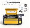 CO2 Laser Engraving Machine Laser Engraving Machine / Cutting Machine / Engraver 220V 60W