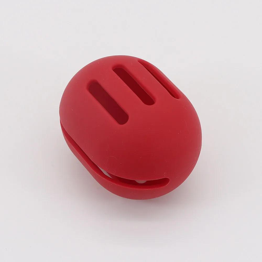 

Держатель для спонжа для макияжа Экологичный силиконовый многоотверстий косметический футляр для хранения дорожный переносной держатель для косметических пуховок коробка бордовый