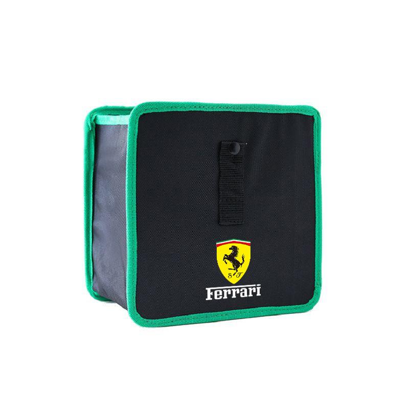 Foldable Car Trash Can Hanging Waterproof Leakproof Trash Can Storage Bag For Ferrari 308 GT4 328 GTB GTS F355 360 Modena F430 TH6