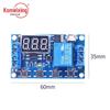 One-Way Relay Module: Delays power off, triggers timing circuit switch, and disconnects to initiate delay cycle.