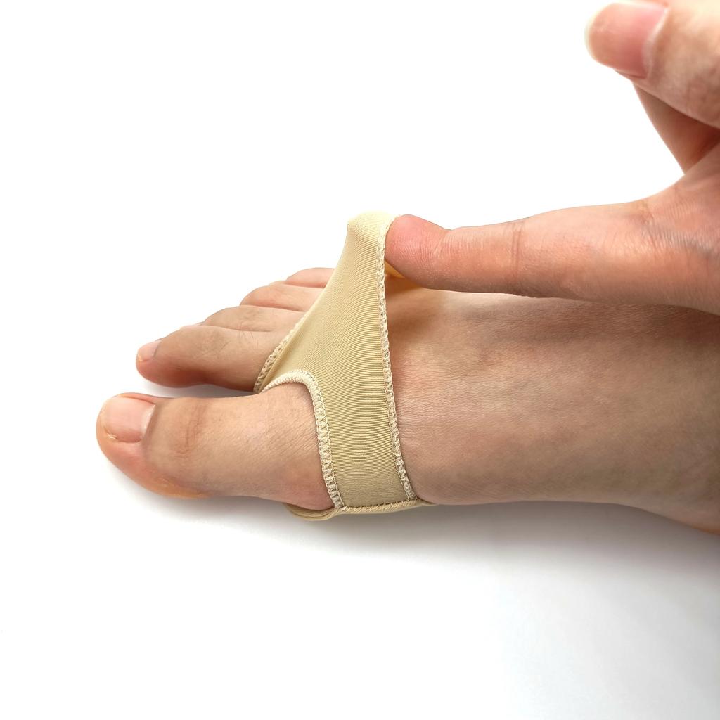 1 Pair Fabric Gel Pads for Feet Care Slip Resistant Metatarsal Cushions Pads Silicone Forefoot Pain Support Front Foot Care Tool