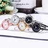 Small Gold Bangle Bracelet Luxury Watch Stainless Steel Retro Ladies Quartz Wristwatch Fashion Casual Thin Chain Watches
