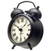 NEXTIME Table Amsterdam Small Alarm Clock, Stylish, Quiet Bell, European Design, Compact, Cool, Perfect for the Bedroom
