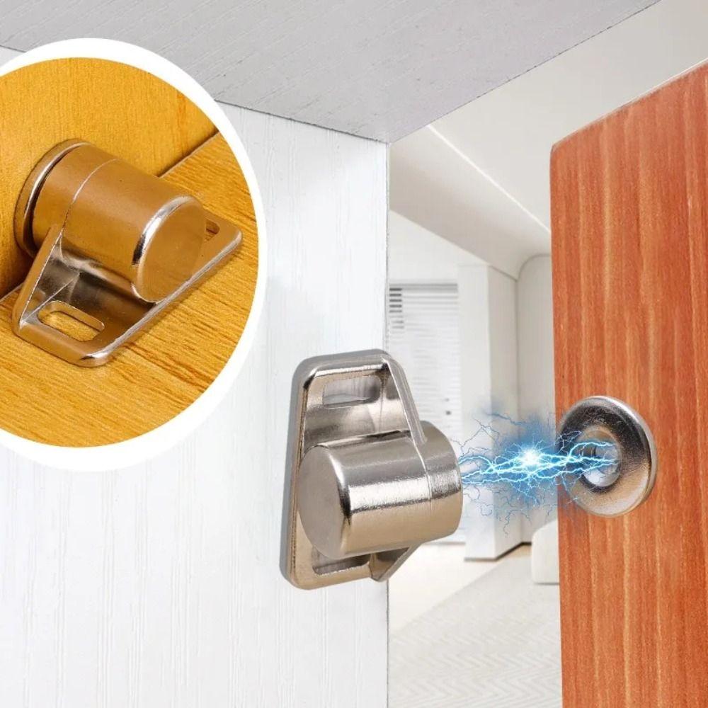 Zinc Zinc Zinc Alloy Cabinet Door Catch Cassette Magnetic Magnetic Suction Lock  Bedroom Cabinet