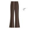 Women's High-Waisted Micro Flare Pants - 2026 Petite Slimming Spring & Autumn Versatile Suit Style