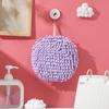 Chenille Hand Towel Microfiber Handball for Bathroom and Kitchen Quick Drying Strong Absorbent Designing Multiple Color