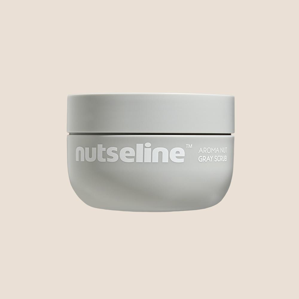 Nutseline Aroma Nut Gray Scrub Exfoliating Body Polish Skin Smoothing Care 200g