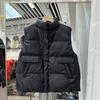 Down Vest Stand-up Collar Loose White Duck Down Down Vest Short Fashion Small Down Vest Women's Winter