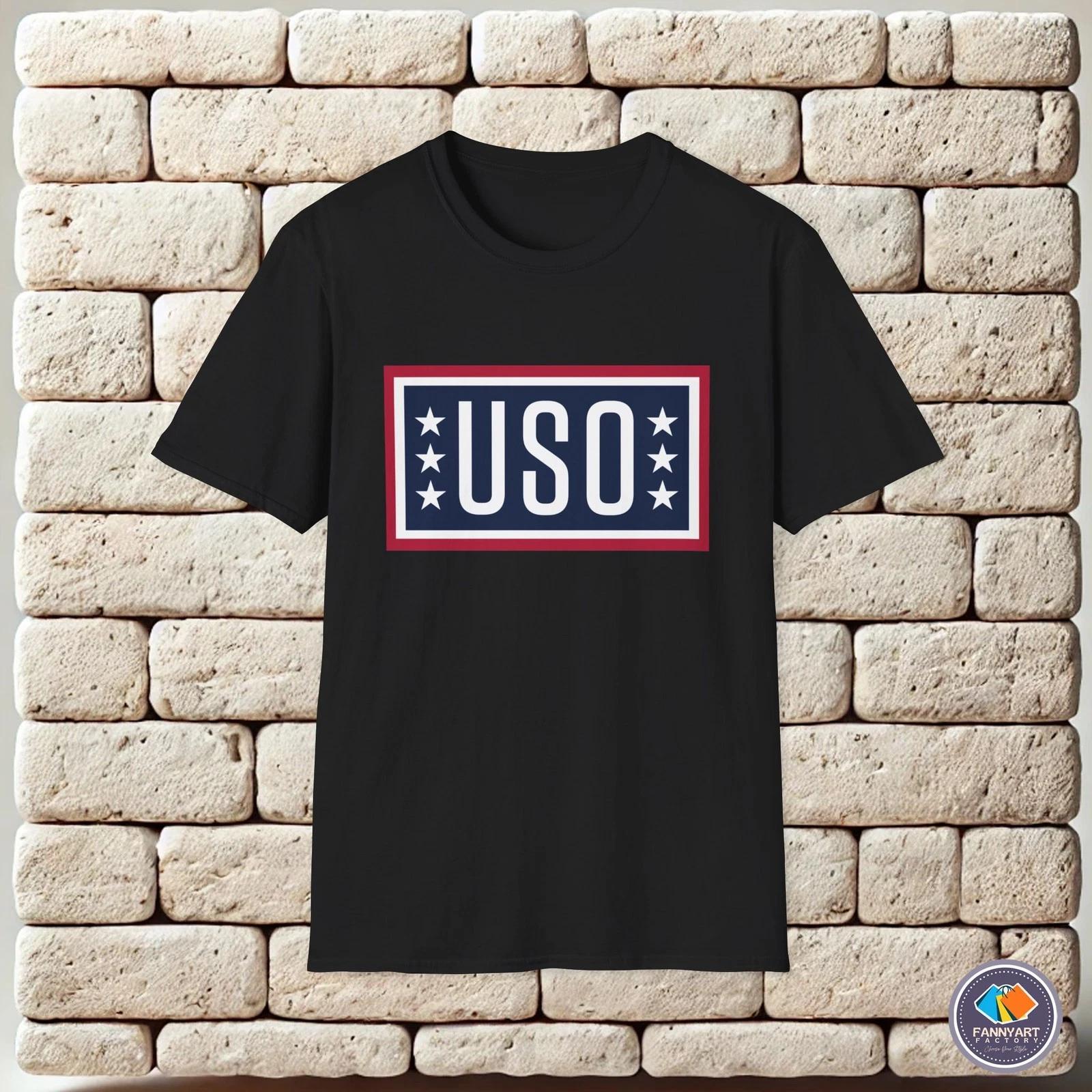 USO Logo Unisex T-Shirt XL
