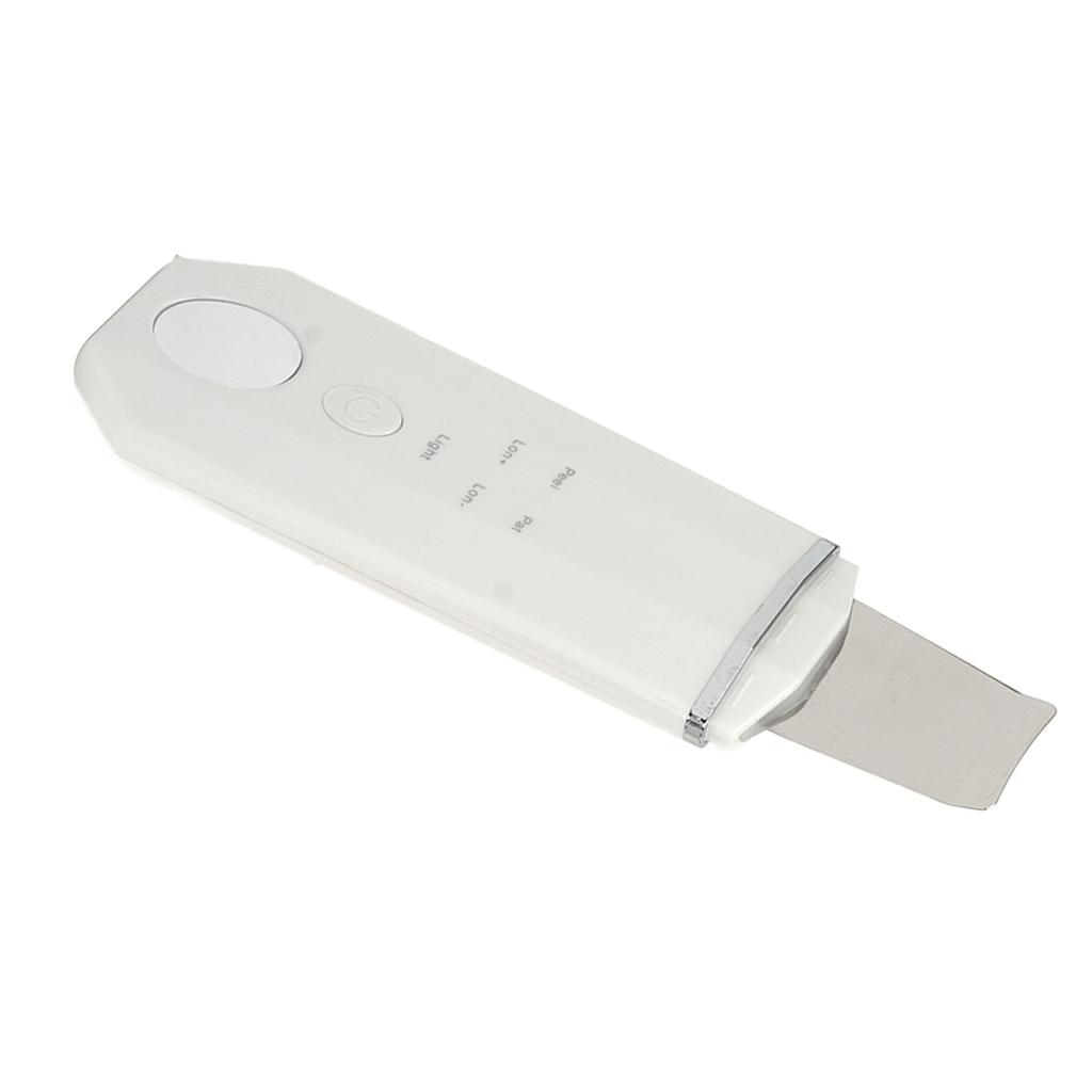Skin Scrubber Face Spatula Blackhead Remover 4 Modes Deep Cleansing Ultrasound Facial Spatula