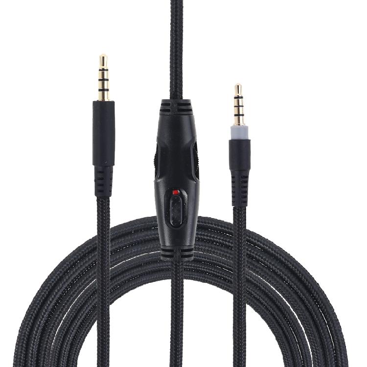 

Durable Gaming Headset Cable Noise Canceling 1.5m for HyperX Cloud for Alpha/Fli 1