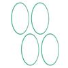 4Pcs Wheel   Protector Strip Scratch Resistant Stylish Look Adhesive Installation Wheel Hub   Guard Strip for 19in Car Wheel Hub