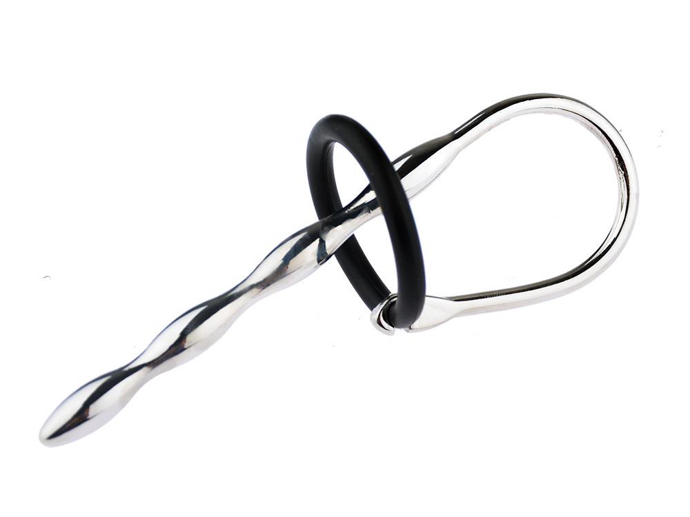 Men's Metal Urethral Glans Insert Dilator - Erotic Toy for Outdoor Wear