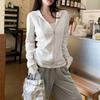 Gray Zipper Hooded Sweatshirt Women Slim Fit Cardigan Long Sleeve Coat Solid Pockets Sports Hoodies Jacket