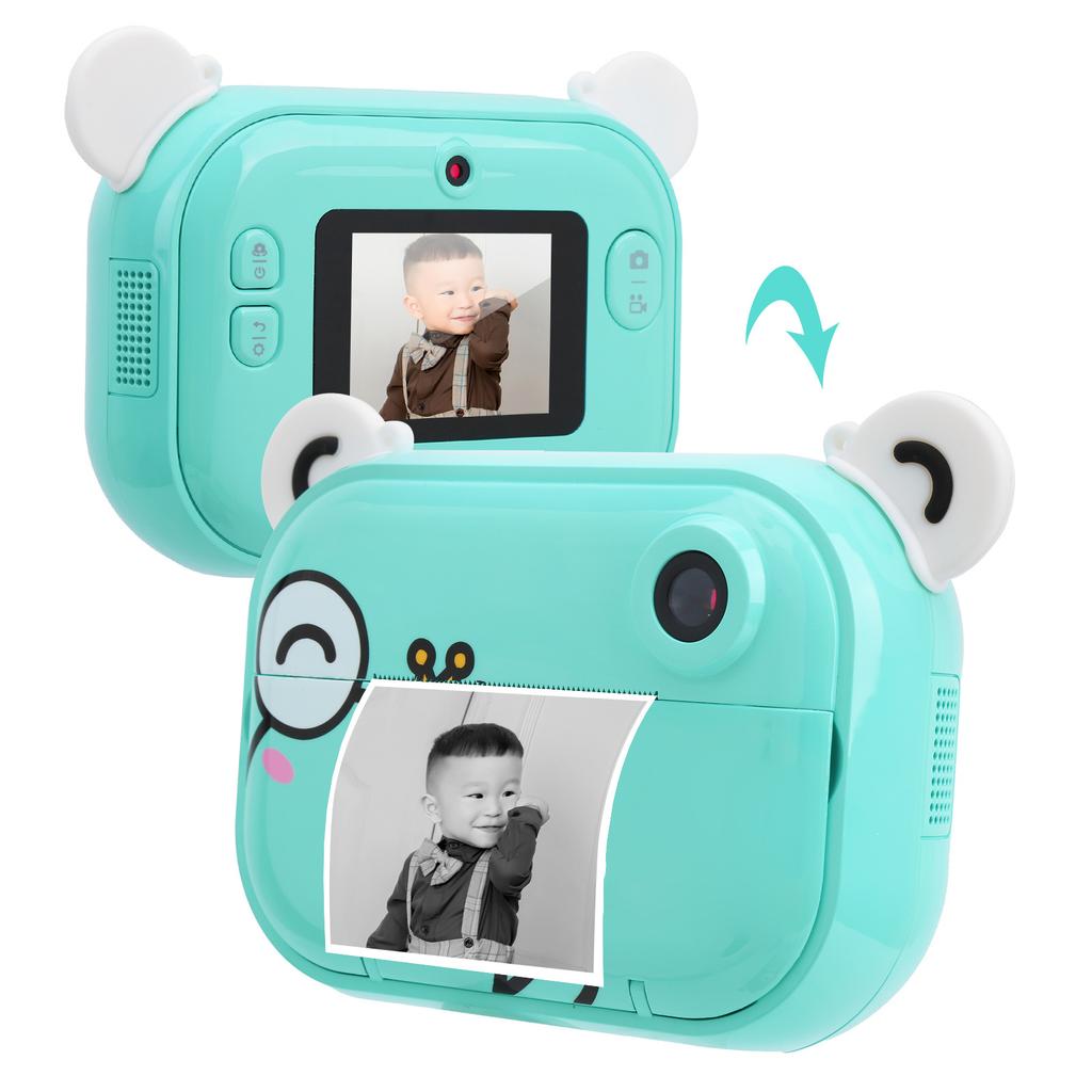 12MP Digital Instant Print Camera WiFi Thermal Pictures Printing BlackandWhite Photos Toy for