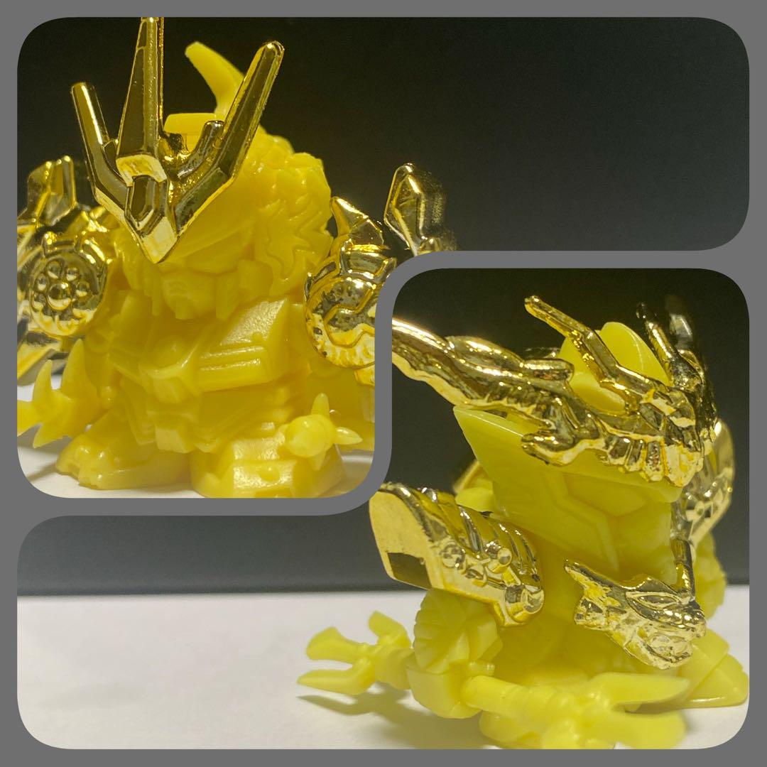 

[USED] Condition: Perfect Gundam Eraser Super Shogun Beast King Gundam and Shining Dragon Gundam, gold-plated parts collaboration