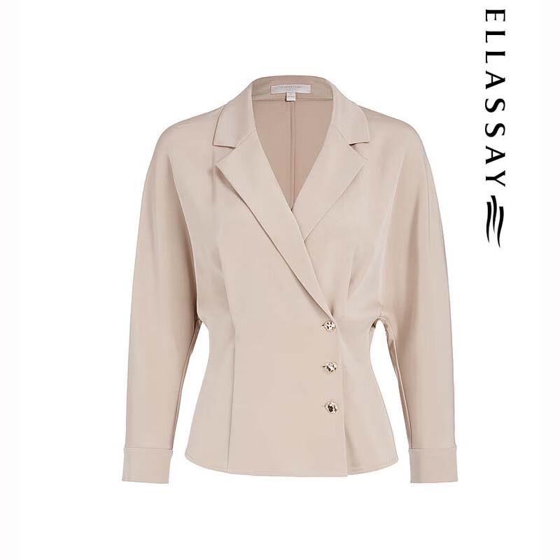 ELLASSAY Women's Silk Blend Suit Shirt