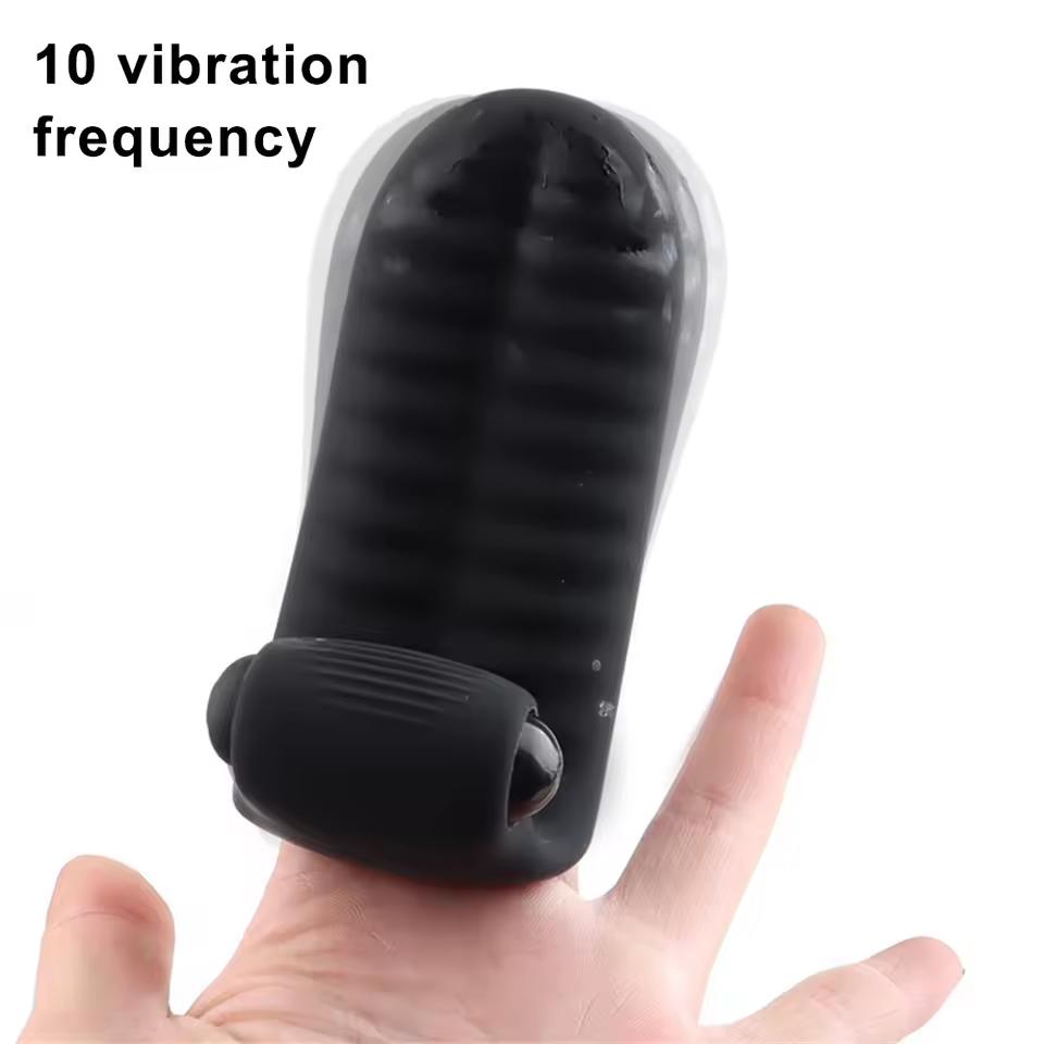 Sex Toys for Woman 2 Finger Sleeve Vibrator Clitoris G Spot Stimulator Vagina Massager Orgasm Lesbian Masturbator Erotic Goods