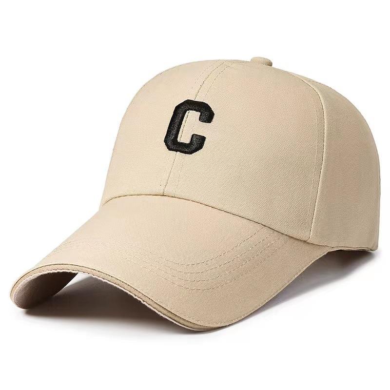 Neue Ltter Stickerei Mode Gebogener Schirm Mit Strukturierter Roter Baseballkappe Benutzerdefiniertes Logo