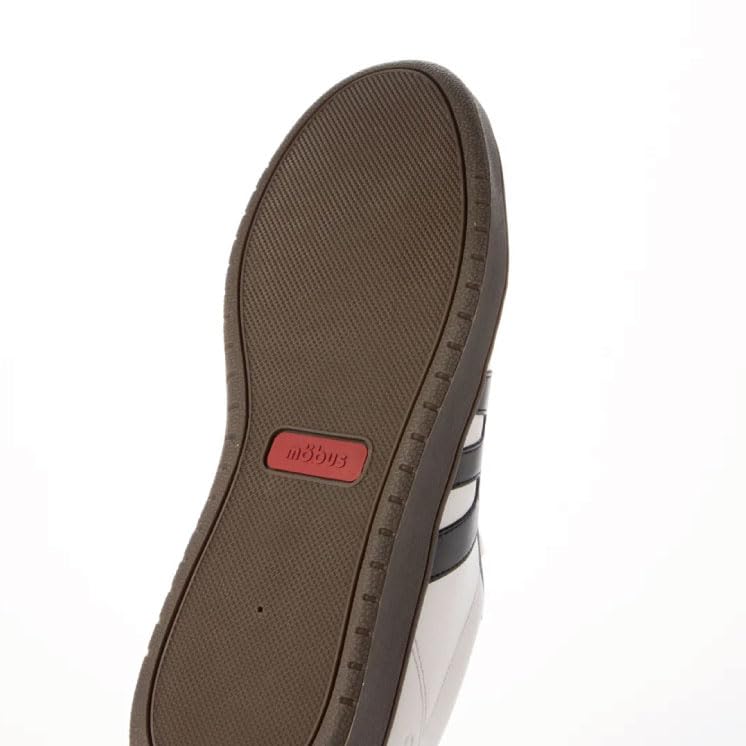 MOBUS Genuine Walking Current BROCKEN Japanese Shoe Size Men's Sneakers, Leather, Leather, Sports, Casual, Shoes, Model, (WHITE/BLACK, Dimensions,