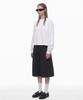 PRINOAR Single Pleated Bermuda Shorts - Black