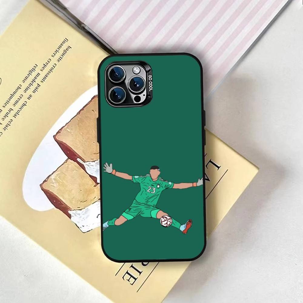 Soccer Legend Art Phone Case For iPhone 17,16,15,14,13,12,11 Plus,Pro Max,XS,Colorful Silver Phone Case Funda Cover