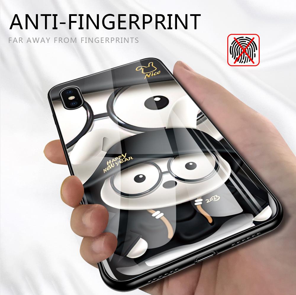 Tempered Glass Phone Case For Samsung A12 A16 A32 A53 S20FE S23 S25 Honor20 X6A 90Lite 9X Huawei Y9Prime2019 P30Lite Soft Edge Shockproof Smooth Shell