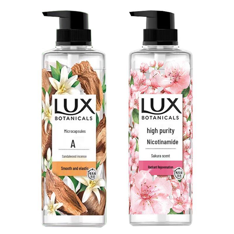 LUX Botanical Essential Oil Fragrance Shower Gel Duo Pack
