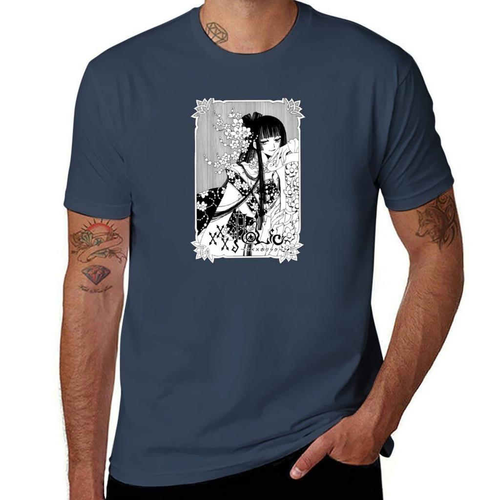 Xxxholic Ichihara With Flowers Tshirt Basic Casual Wear Short Sleeve Top
