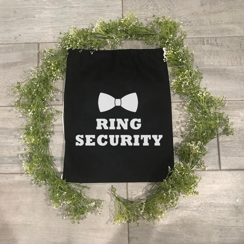 

Petal Patrol Ring Security bag Wedding Day Bachelor Bachelorette hen party bridal shower Flower Girl Ring Bearer Proposal gift 43x34cm