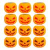 Creepy Pumpkin Pinch Toy 12Pcs Pop-up Ghost Squeeze Toy Stress Relief Head Sensory Halloween Toys Fidget for Party Favors Set