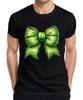 Grüne Schleife Weihnachtsdeko Geschenk Haaraccessoire Vintage Herren T-Shirt