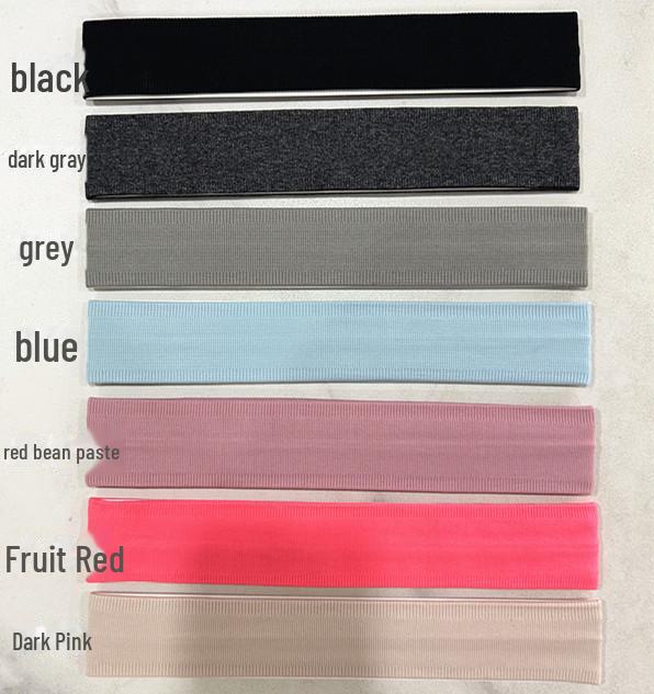 Silicone Sports Headband: Anti-Sweat Yoga & Running Nylon Headscarf with National Print Logo