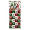 Faceless Old Man 24 Days Advents Calendar for Christmas Festive Counting Down Hanging Calendar For Home Decor