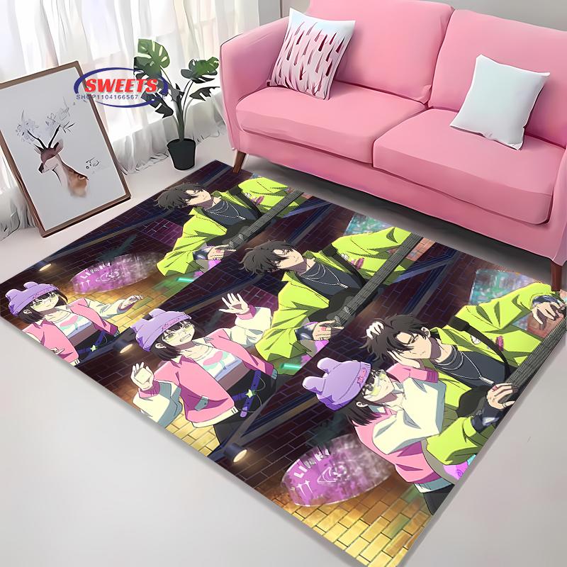 Bilibili Link Click Carpet New Release! Anti-slip Sound Insulation,Rug for Living Room Bedroom, Bedside Office Areas,Durable Mat