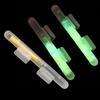 Lighting Green Clip On Fishing Rod Night Fishing Tackle Luminous Fishing Float Light Sticks Lightstick Glow Stick