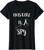 Spy-Themed Investigator Costume T-Shirt for Girls