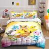 "Whimsical rainbow creatures' harmony" Bedding sets Duvet covers Pillowcases(1* Duvet Cover 2* Pillowcases without duvet insert)