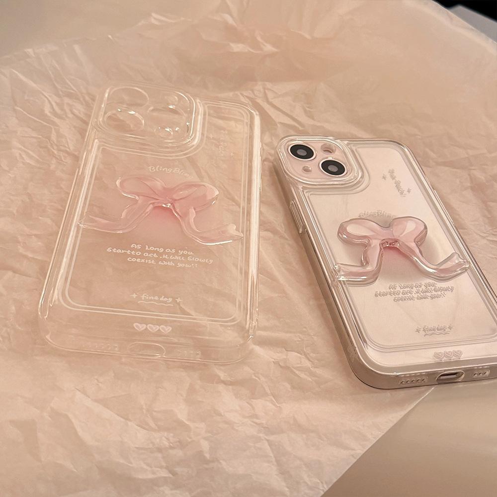 3D-roosa telefoniümbris sobib Apple'i telefoniümbristele 16/15/14/13/12/11 ja Huawei telefoniümbristele