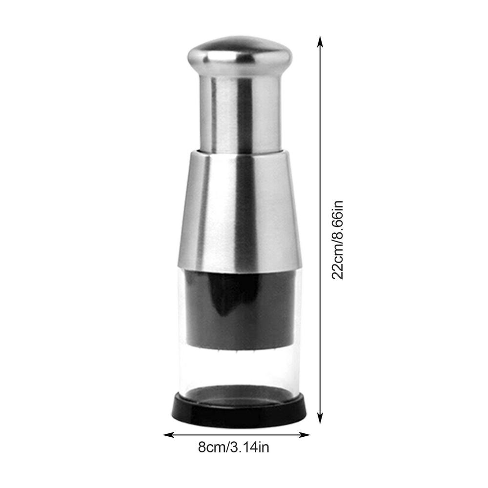 Kráječ zeleniny Kráječ na zeleninu Kráječ na ovoce Mini přenosný ruční Kráječ na cibuli Bezpečný na plácnutí Kráječ na česnek Kuchyně