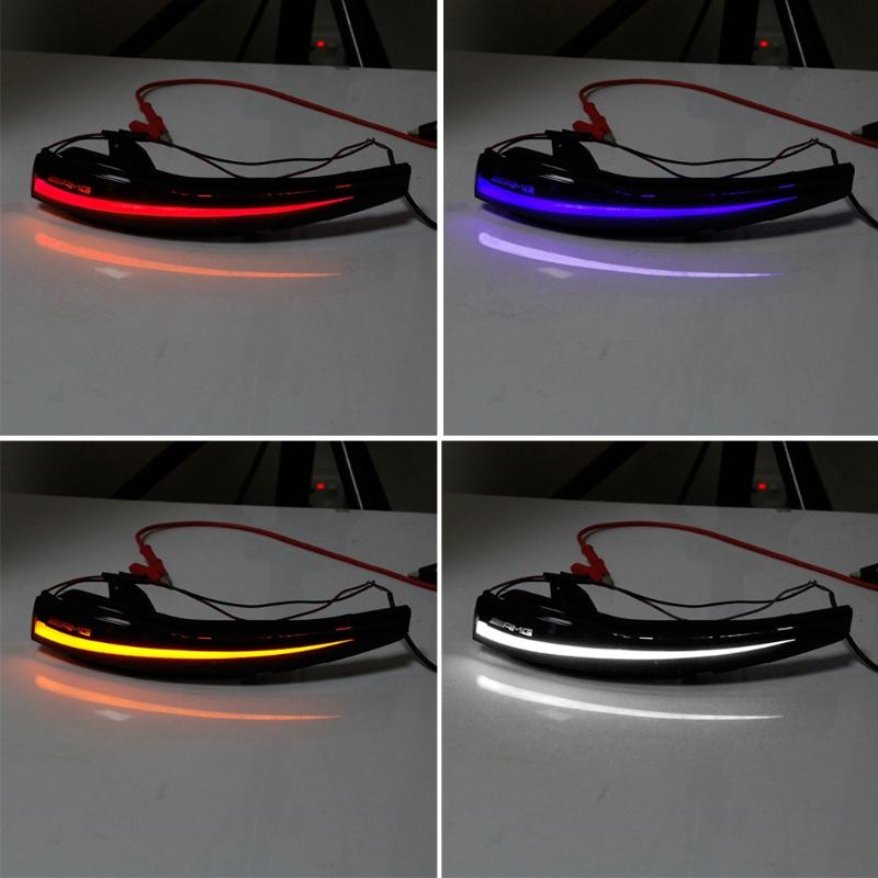 -A205 W213 S213 Dynamic LED Rearview Mirror Indicator Turn Signal Light