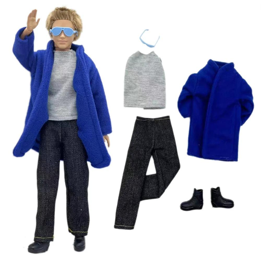 1 Set Ken Doek Handgemaakt Mooie Poppenaccessoires Casual Kleding Pak voor 30cm 12inch Ken Pop Pak Kinderen Cadeau