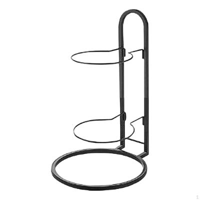 2 Tier Ball Rack Basketball Storage Sport Equipment Organizer Display Iron