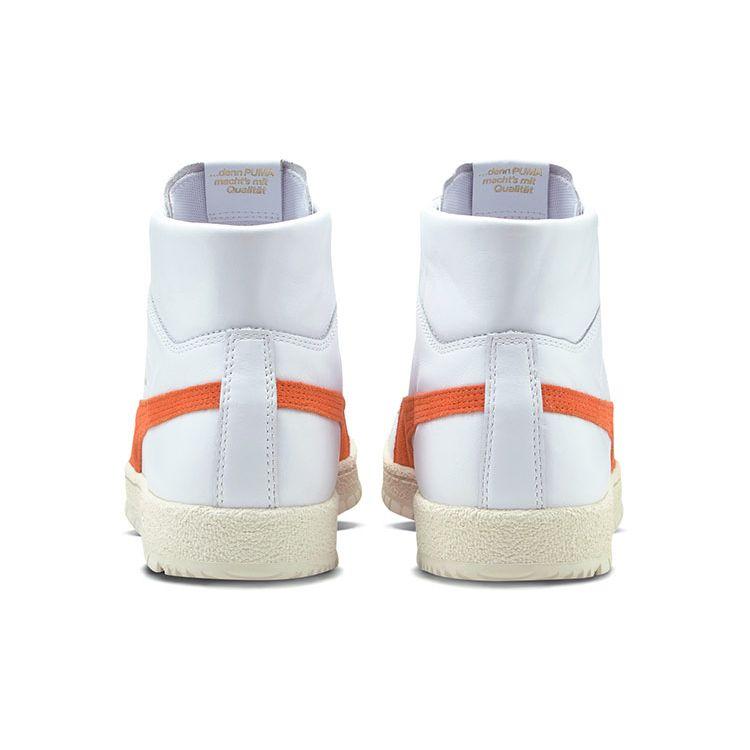 Puma Ralph Sampson 70 Mid OG White Tigerlily Unisex Sneakers 374960-01