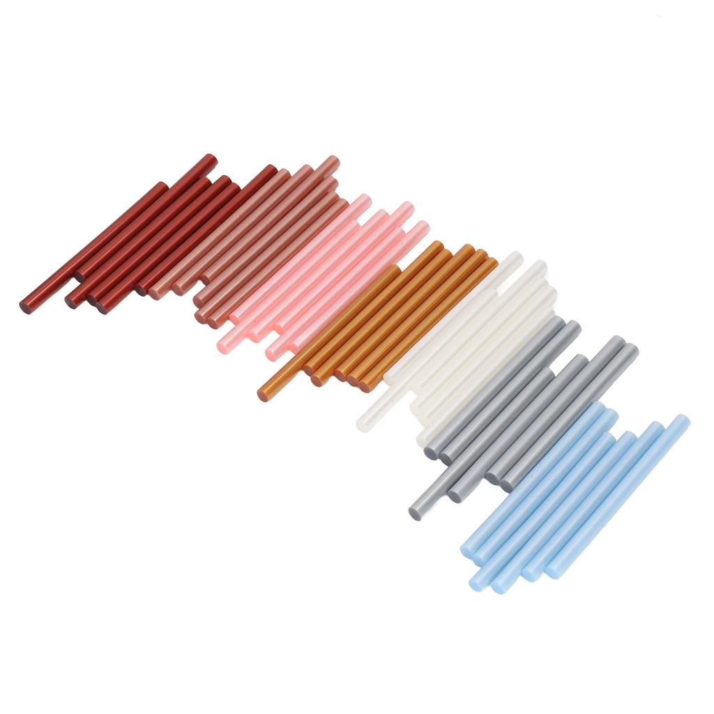 42Pcs Hot Glue Sticks 7x100mm Nontoxic Eco Friendly Strong Adhesion Widely Used Glue Gun Sticks for