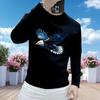 Men's Trendy Casual Round Neck Velvet Hoodie - Versatile Long Sleeve Autumn/Winter Fashion