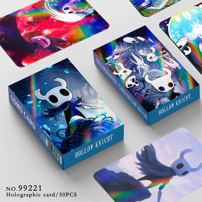 30 pièces/Boîte Hollow Knight Hornet Silksong Cartes LOMO Ensemble de Collection