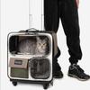 3-in-1 Portable Pet Backpack Lightweight Cat Carriers Large Capacity Dog Travel Bag for Outdoor Removable Pet Suitcase