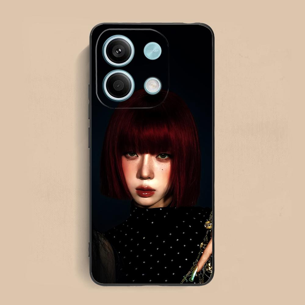 KPOP Girl Winter Phone Case for Xiaomi Redmi Note 14 13 12 11 S Pro Plus 4G 5G Soft TPU Shockproof Cover